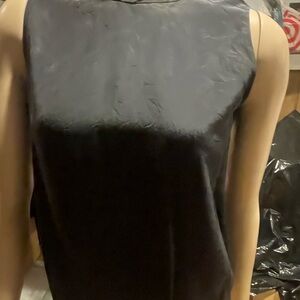 Riccio Black Sleeveless Tank Top